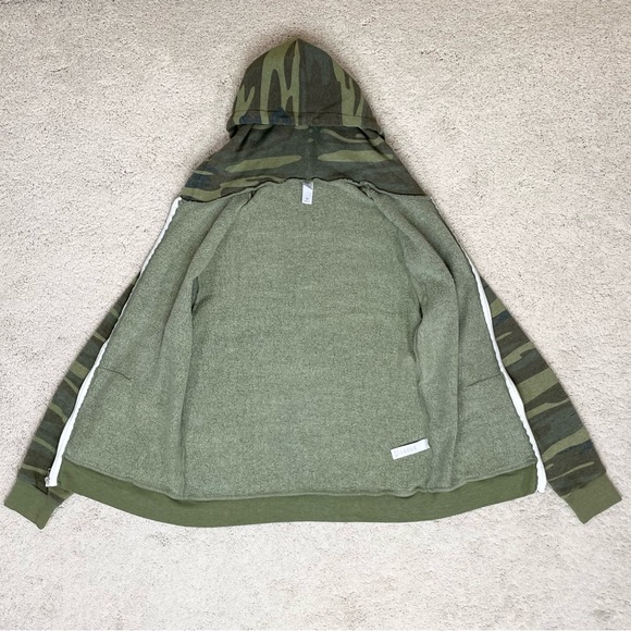 Alternative Earth Camo Mitch’s Surf Shop Solana Beach Zip Up Hooded Sweatshirt - Picture 13 of 17
